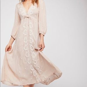 Free people embroidered fable dress